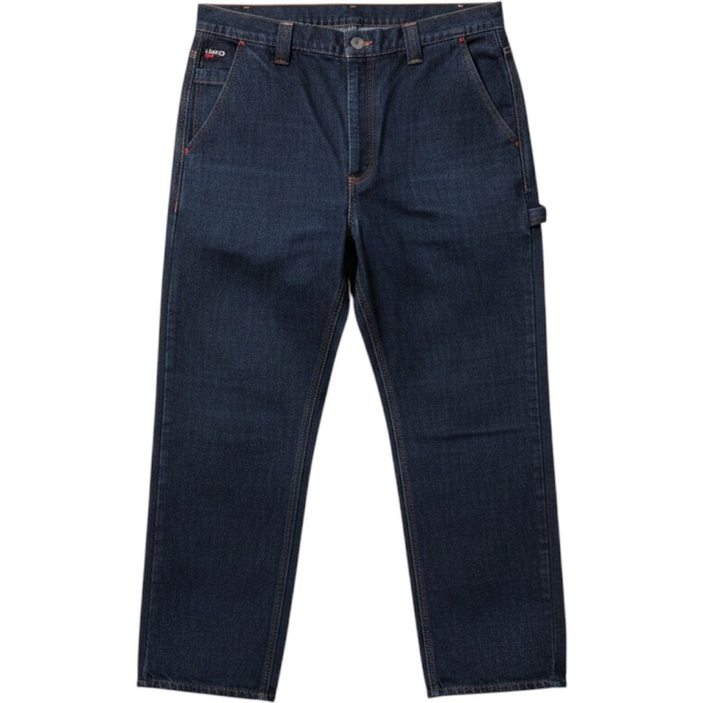 LAPCO FR Mens Flame Resistant Work Jeans 38x34 Dark Wash Denim P-INDC10 Utility